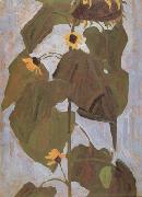 Egon Schiele Sunflower I(mk12) France oil painting artist